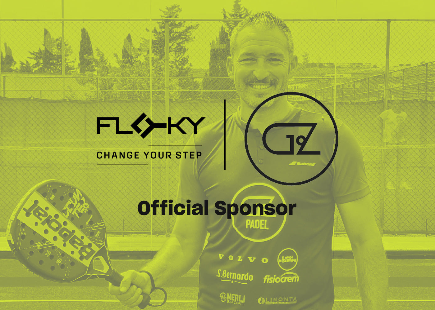 Donde el pádel se encuentra con leyendas del deporte italianas e internacionales: FLOKY patrocina el GZ19 Padel Tour